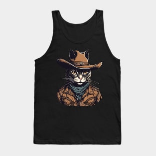 Cowboy Cat Tank Top
